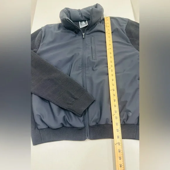 NWT MPG Men’s Black Full Zip Hooded Jacket Size XL - Picture 10 of 13